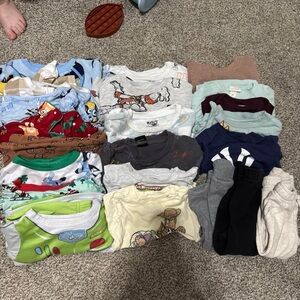 Assorted Baby/Toddler Tops and Pants 12-18 Months